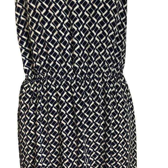 Banana Republic Geometric Spaghetti Sleeveless Maxi Dress Size:8 - Picture 4 of 13